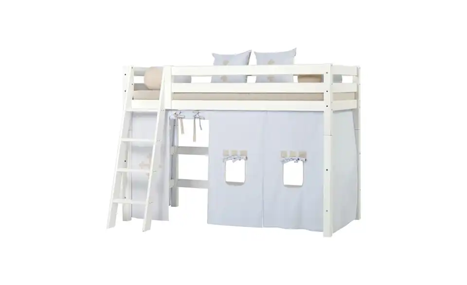 Hoppekids Vorhang Mittelhochbett 90x200 Fairytale Knight, Funktionsansicht