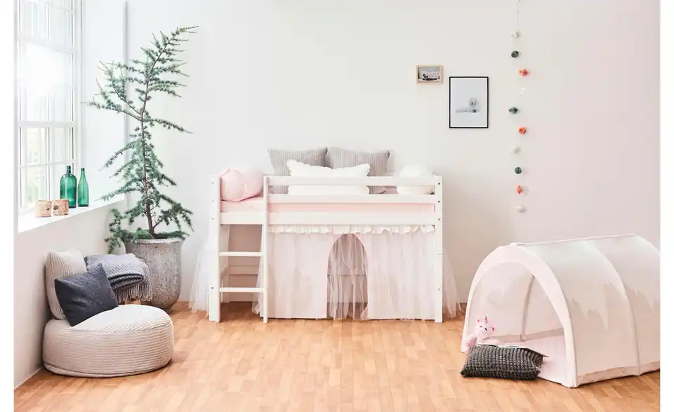 Hoppekids Vorhang für Spielbett 70x160, in Wohnsituation