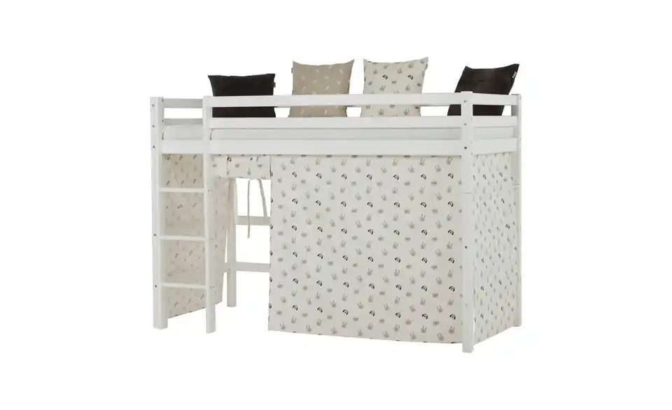 Hoppekids Vorhang Mittelhochbett 90x200 Pets, in Wohnsituation