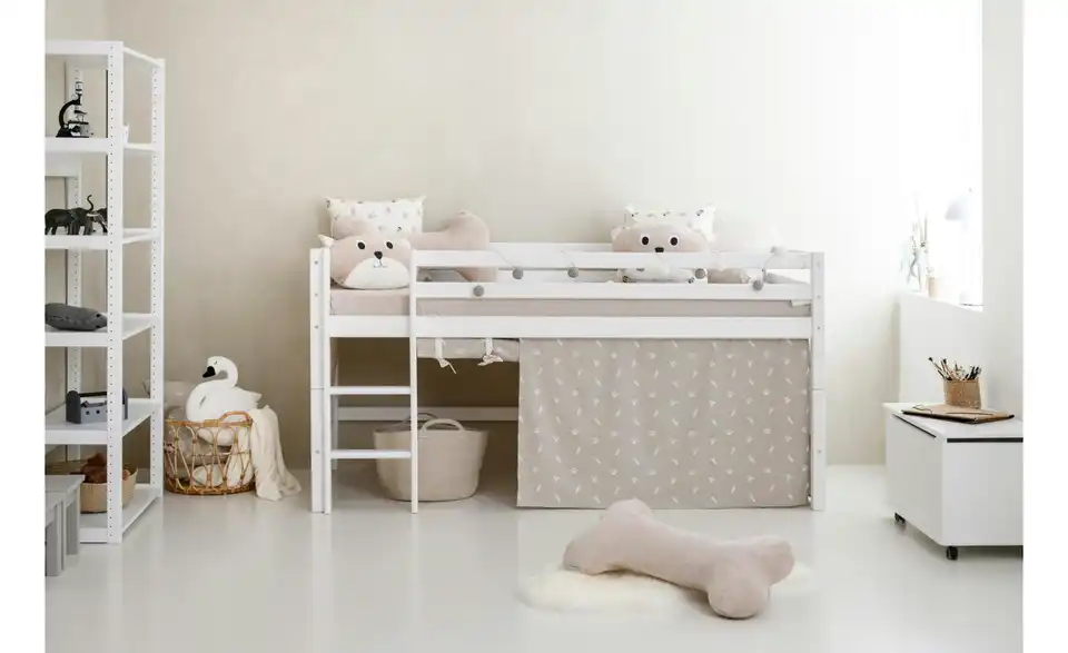 Hoppekids Vorhang für Spielbett 90x200 Pets, in Wohnsituation