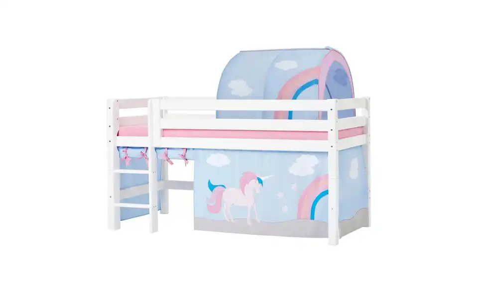 Hoppekids Kinderbett-/Spieltunnel Unicorn, Funktionsansicht