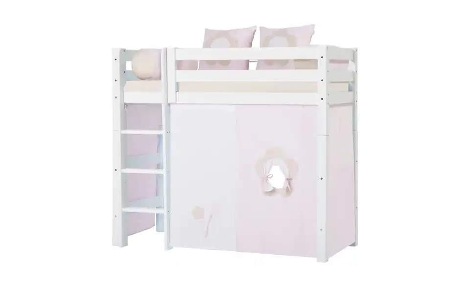 Hoppekids Vorhang Mittelhochbett 70x160 Fairytale Flower, in Wohnsituation