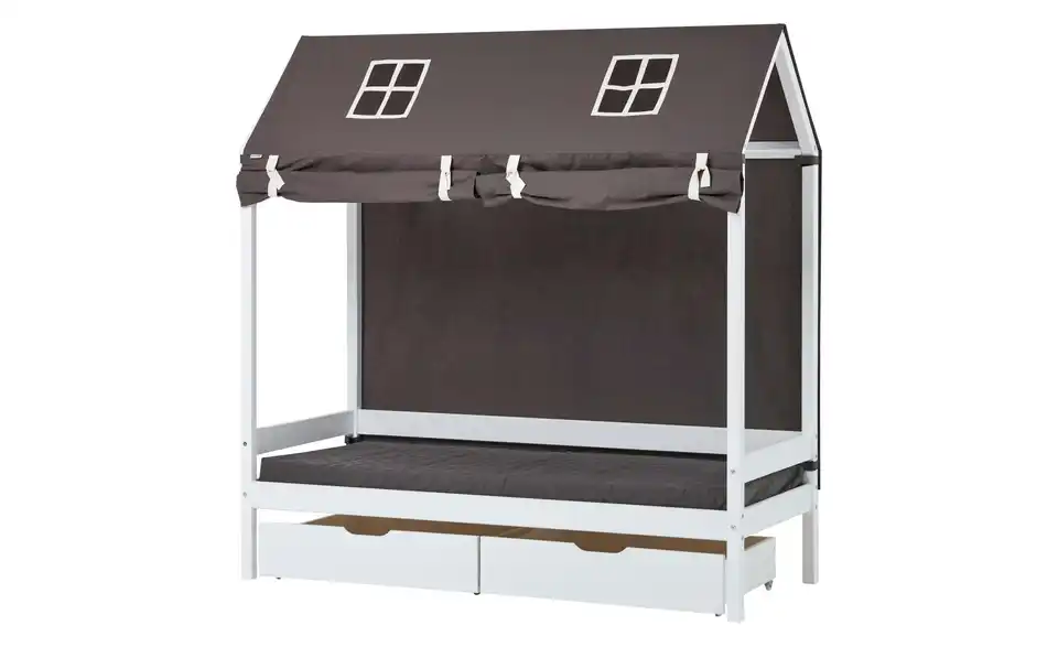 Hoppekids Hausbett-Vorhang 70x160 cm Pets, Frontansicht