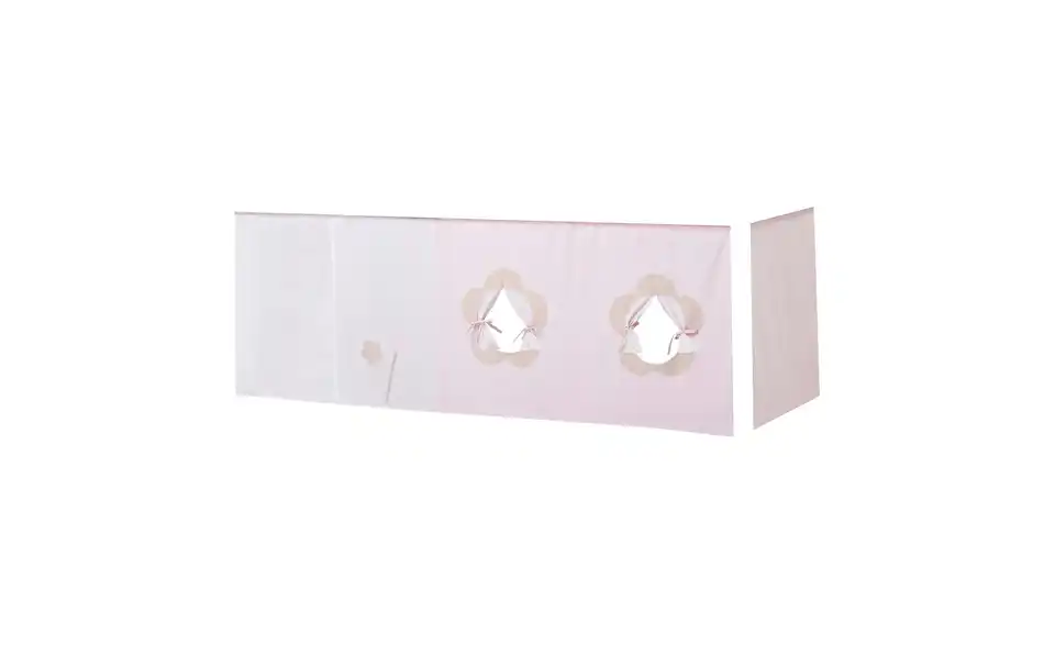 Hoppekids Vorhang für Spielbett 90x200 Fairytale Flower, Frontansicht