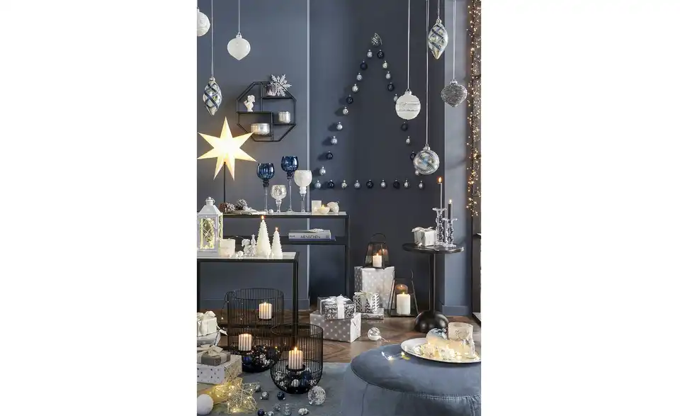 Weihnachtsbaumkugel, 16er-Set, in Wohnsituation