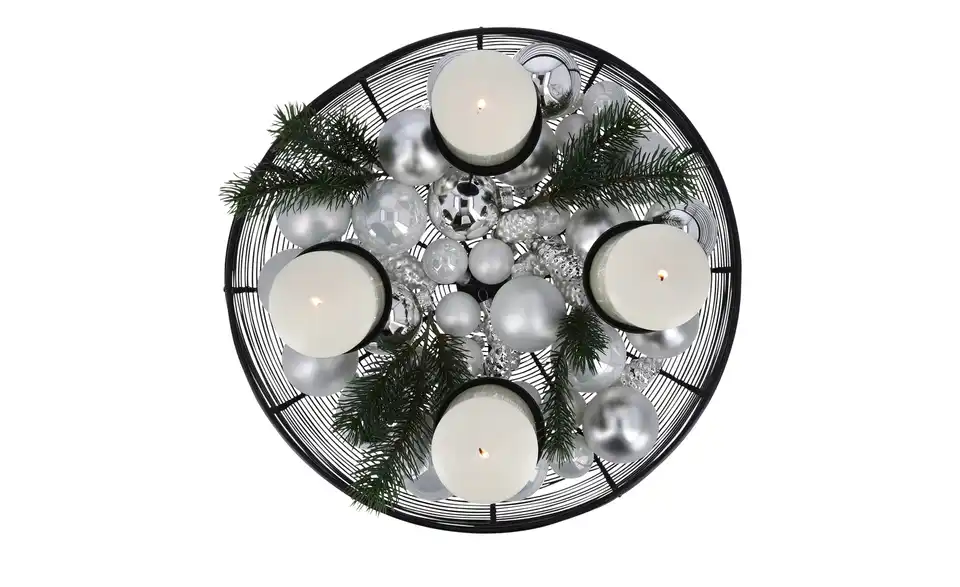 Weihnachtsbaumkugel, 10er-Set, in Wohnsituation