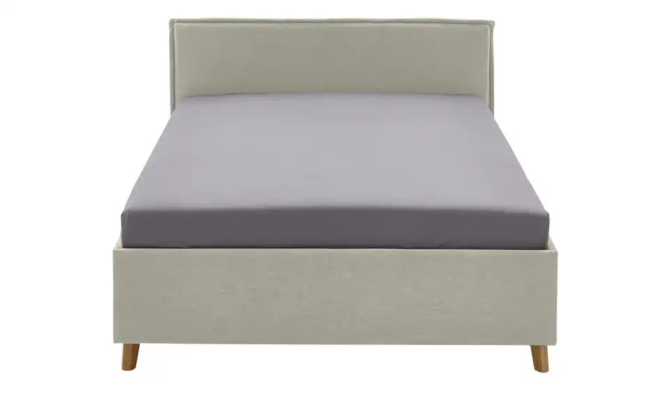 Polsterbett Fun mit trendiger Kederumrahmung, Frontansicht