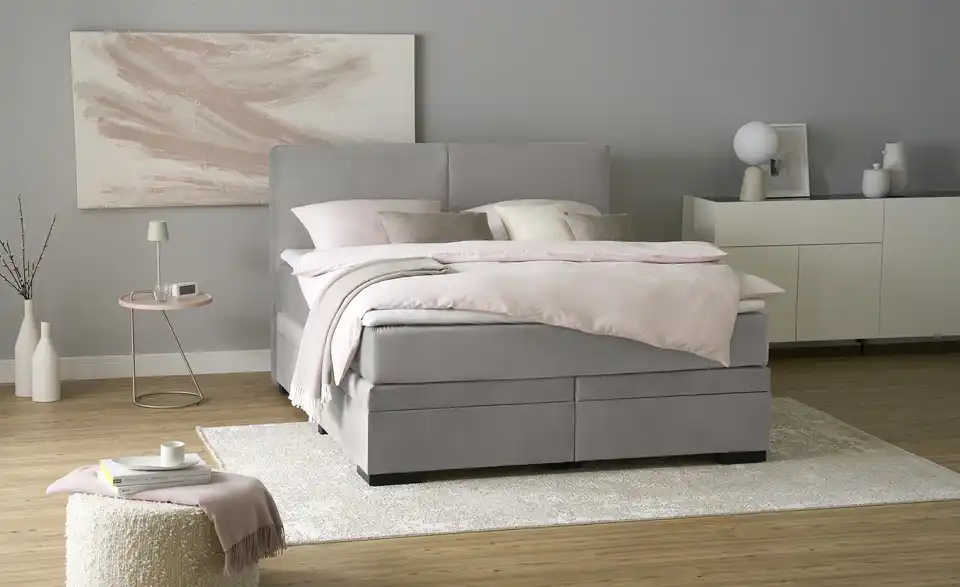 Boxi Boxspringbett Boxi Classic mit Bettkasten, in Wohnsituation