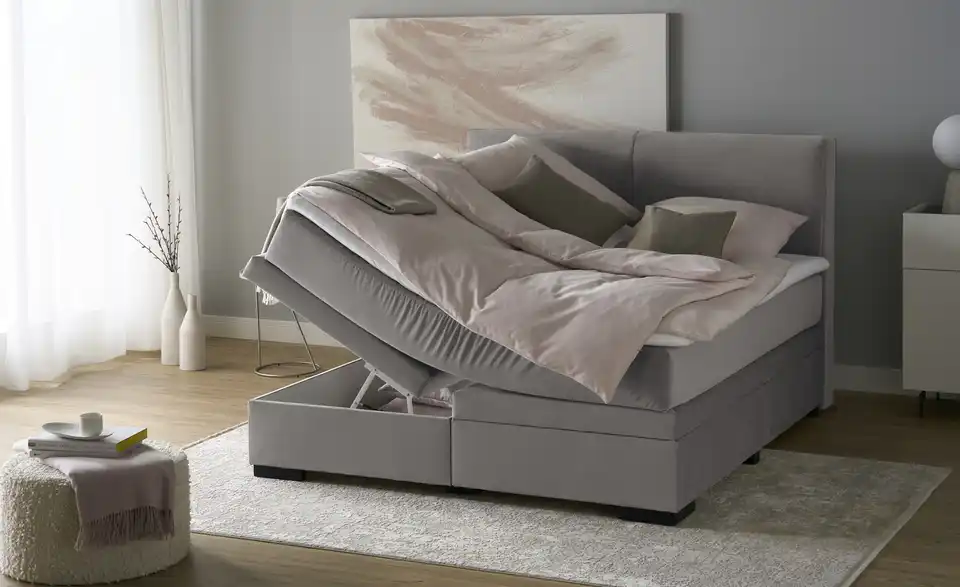 Boxi Boxspringbett Boxi Classic mit Bettkasten, Funktionsansicht