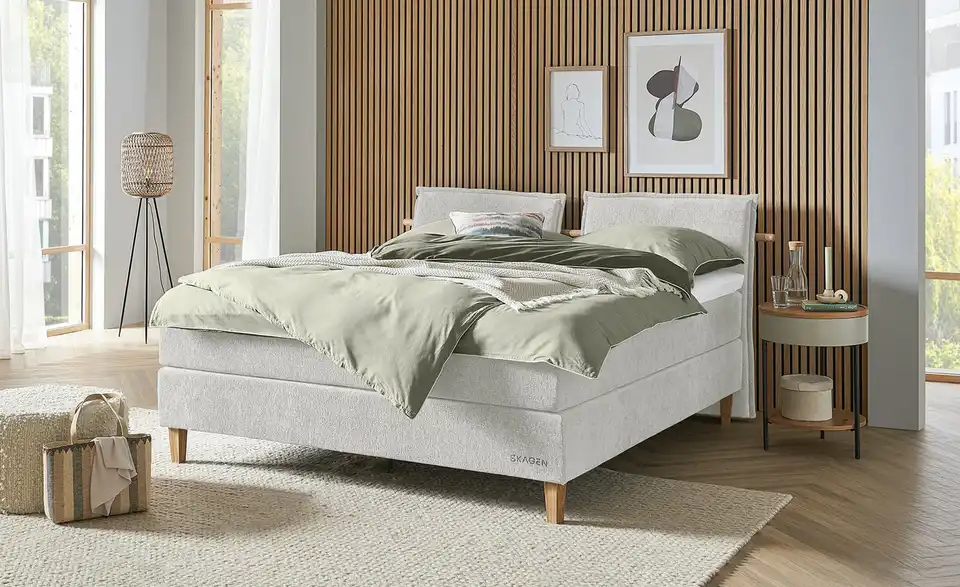 SKAGEN STUDIO Boxspringbett Voodie, in Wohnsituation