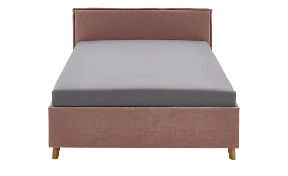 Polsterbett Fun mit trendiger Kederumrahmung, Frontansicht