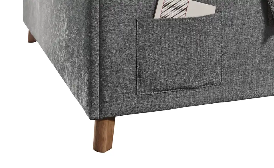 Polsterbett Fun mit trendiger Kederumrahmung, Detailansicht