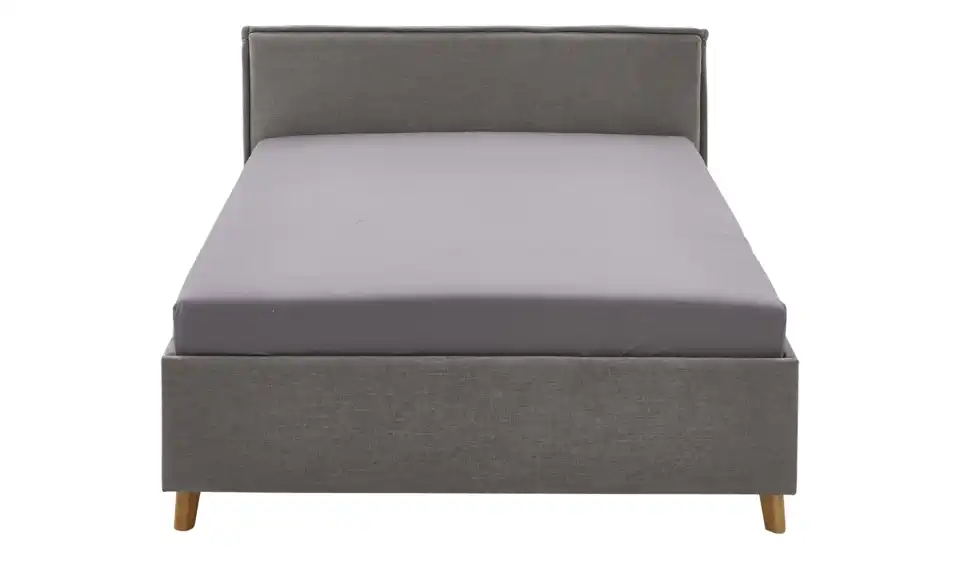 Polsterbett Fun mit trendiger Kederumrahmung, Frontansicht