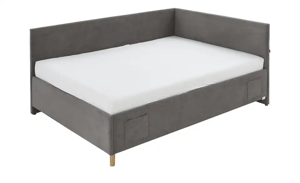 Polsterbett Cool in Cord, Perspektive