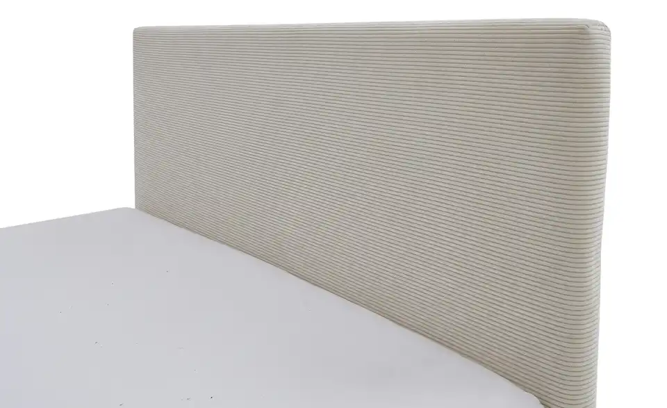 Polsterbett Cool in Cord, Detailansicht