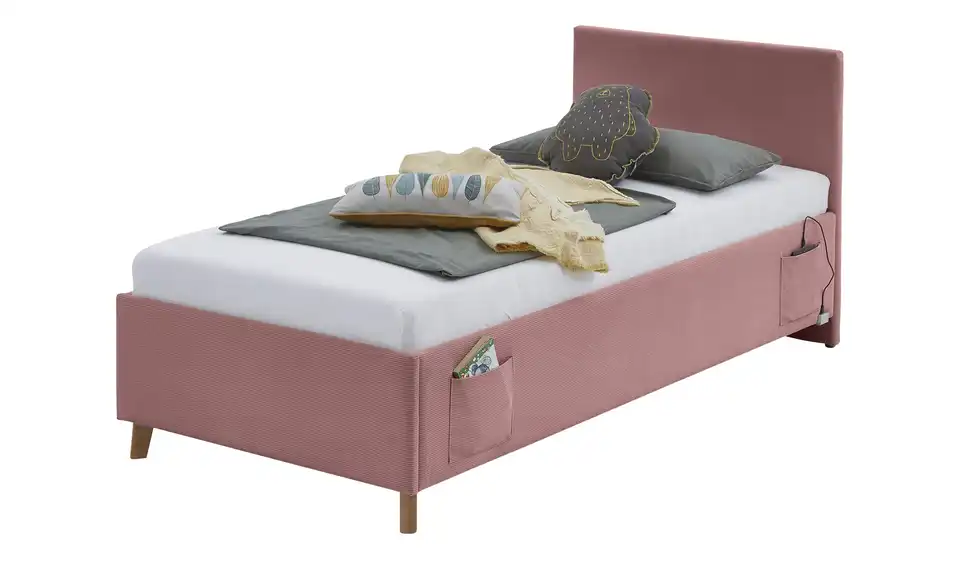 Polsterbett Cool in Cord, Perspektive