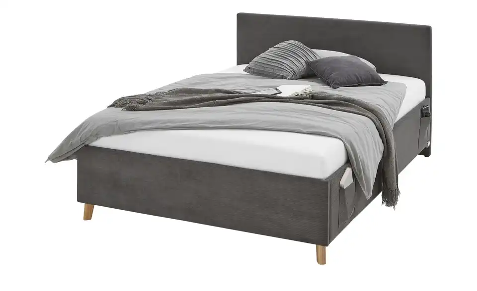 Polsterbett Cool in Cord, Perspektive