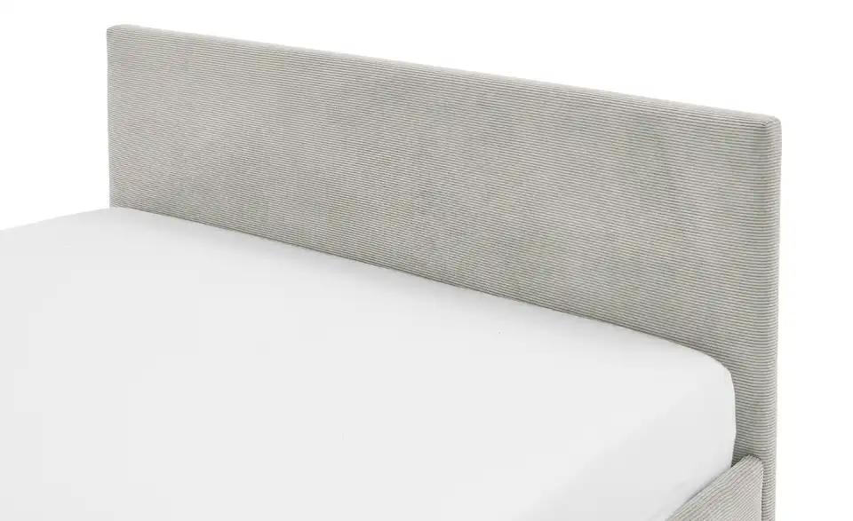 Polsterbett Cool in Cord, Detailansicht