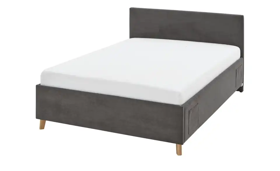 Polsterbett Cool in Cord, Perspektive