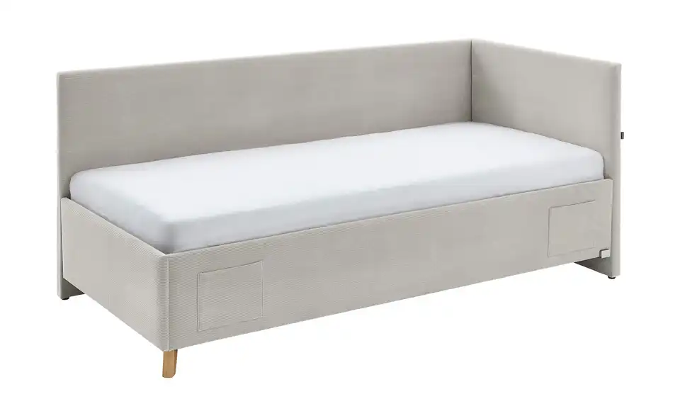 Polsterbett Cool in Cord, Perspektive