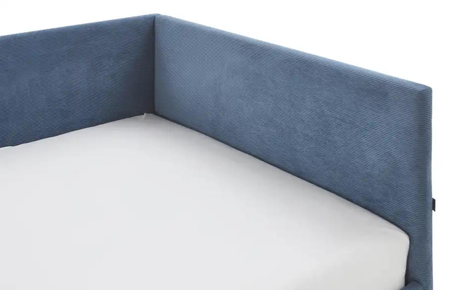 Polsterbett Cool in Cord, Detailansicht