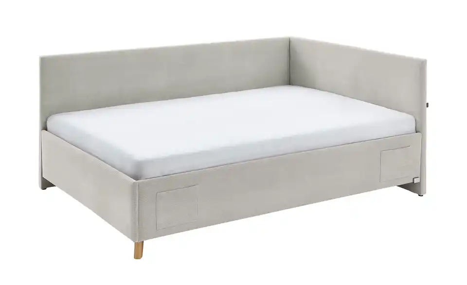 Polsterbett Cool in Cord, Perspektive