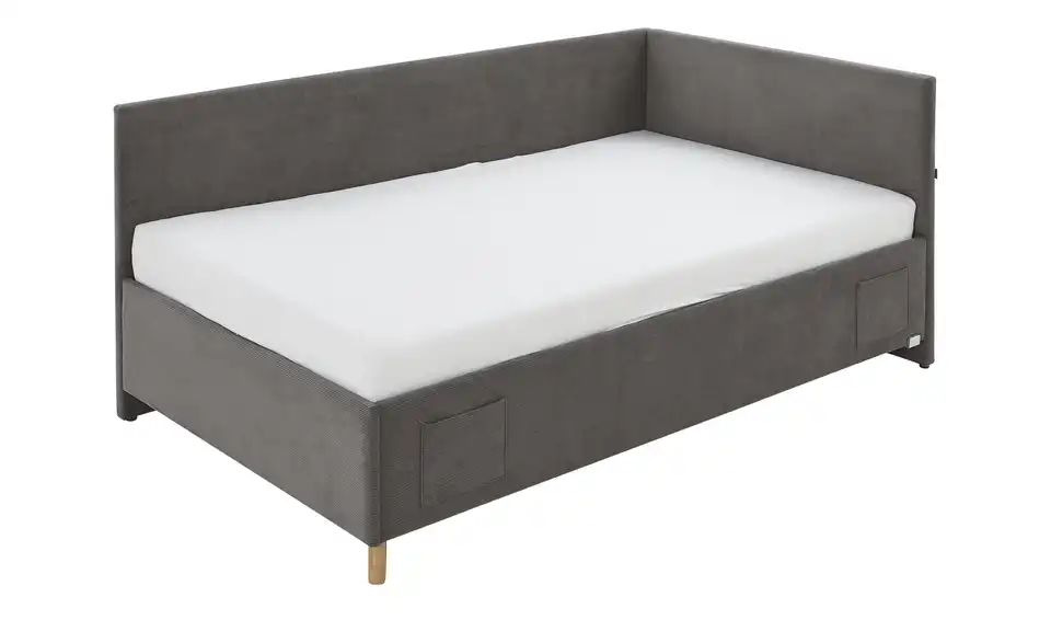 Polsterbett Cool in Cord, Perspektive