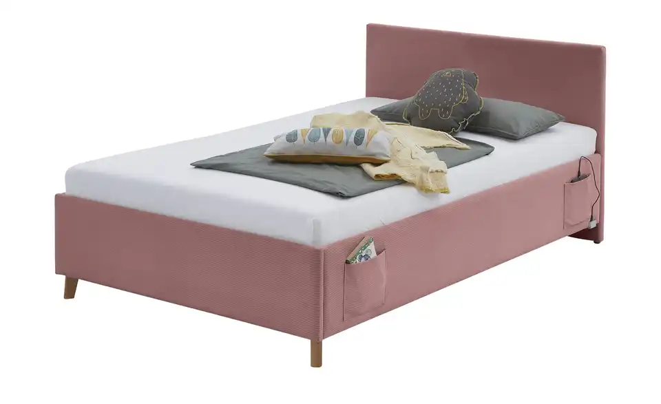 Polsterbett Cool in Cord, Perspektive