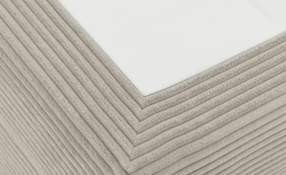 Boxbett Moseley Cord, Härtegrad H3, 140x200 cm, Detailansicht