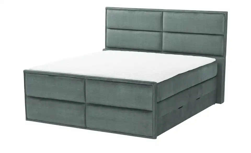 Boxspringbett Crocco mit Bettkasten, Perspektive