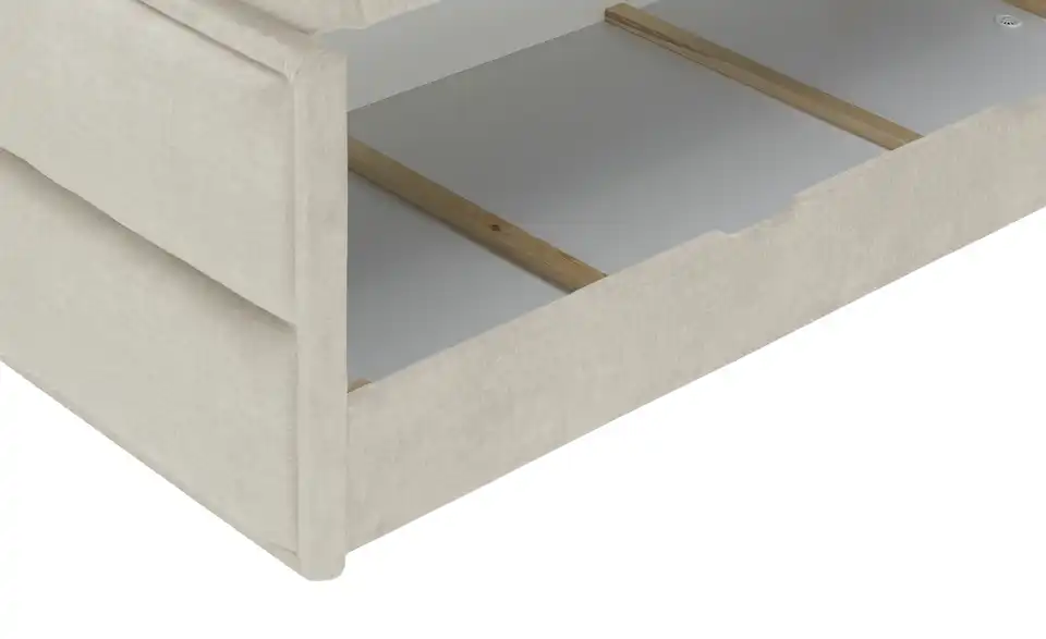 Boxspringbett Crocco mit Bettkasten, Detailansicht