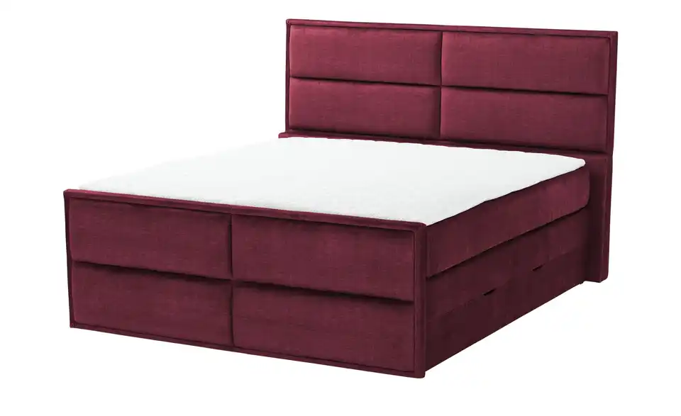 Boxspringbett Crocco mit Bettkasten, Perspektive
