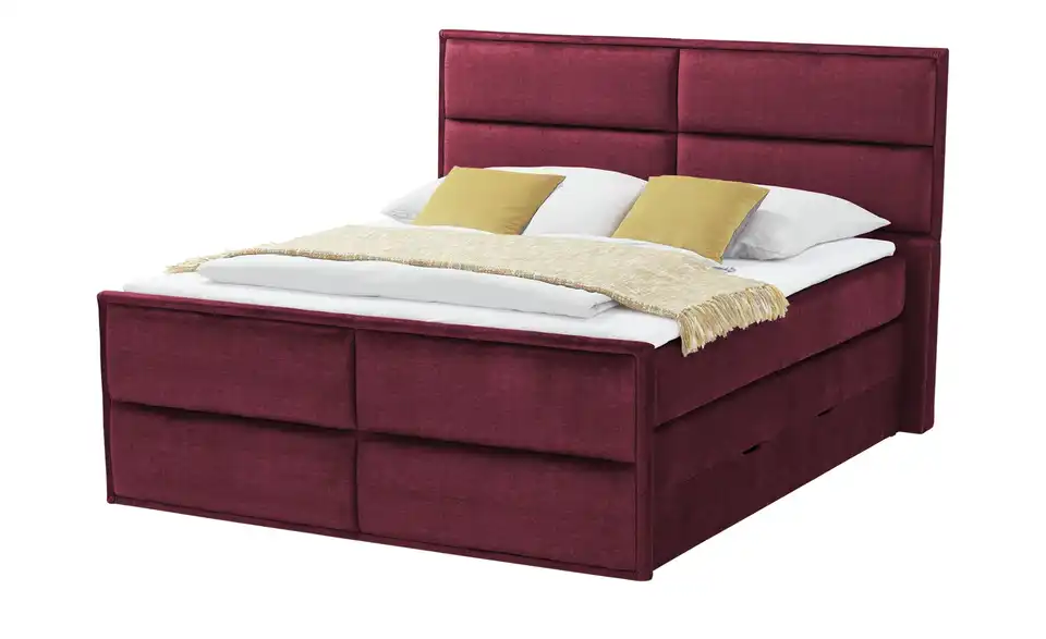 Boxspringbett Crocco mit Bettkasten, Perspektive