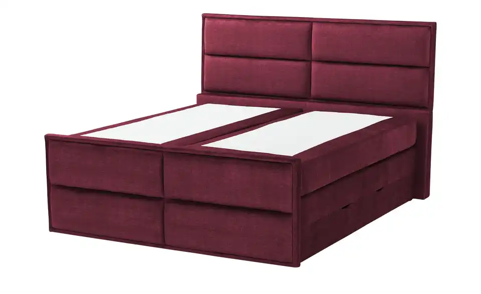Boxspringbett Crocco mit Bettkasten, Perspektive