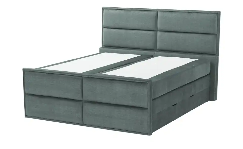Boxspringbett Crocco mit Bettkasten, Perspektive