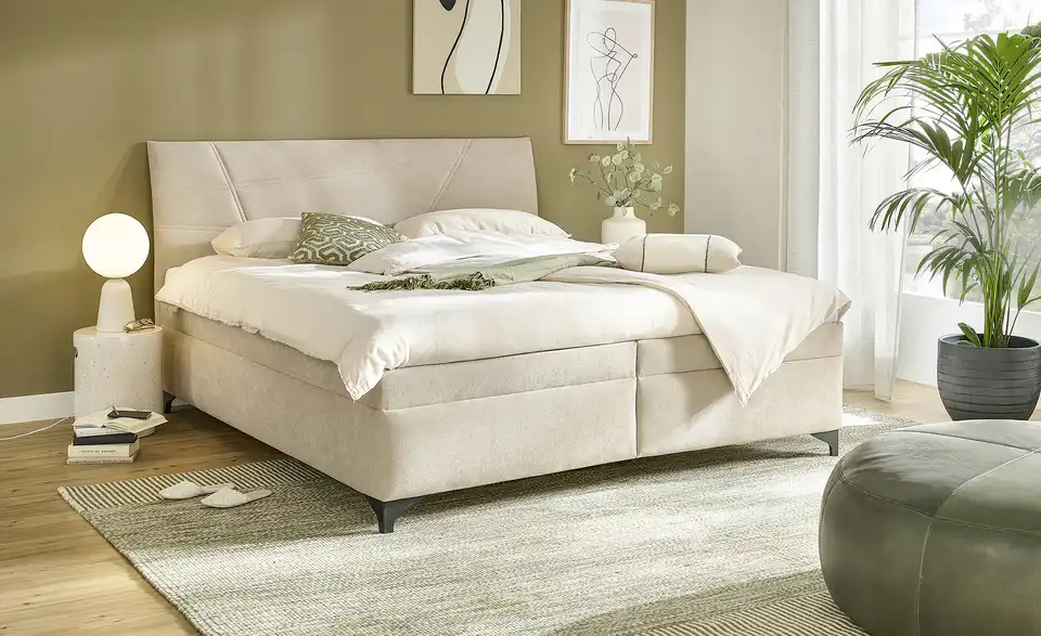 Taupe Polsterbett Lerryn