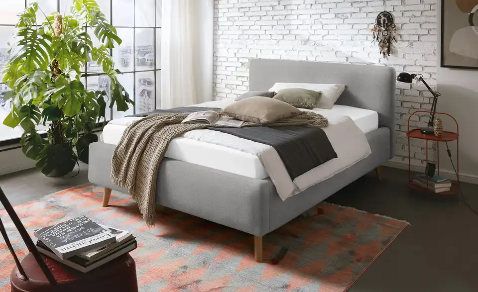 Polsterbett Mattis, in Wohnsituation