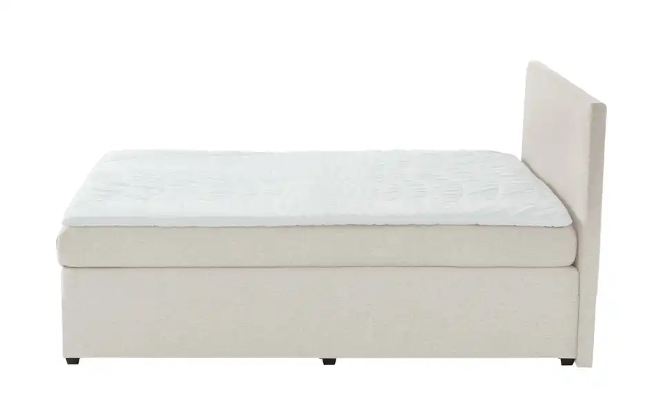 Boxspringbett Duke mit Matratze und Topper, H3, Profilansicht