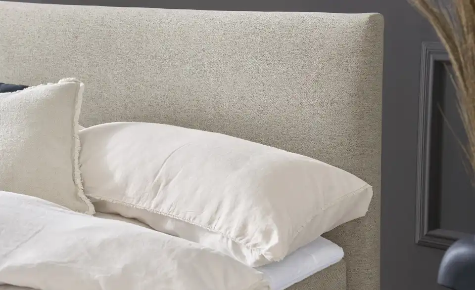 Boxspringbett Duke mit Matratze und Topper, H3, Detailansicht