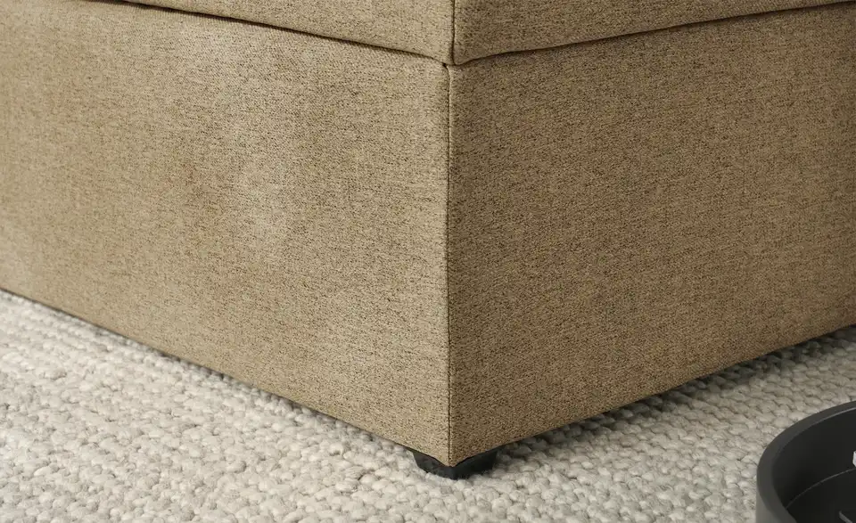 Boxspringbett Duke mit Matratze und Topper, H3, Detailansicht