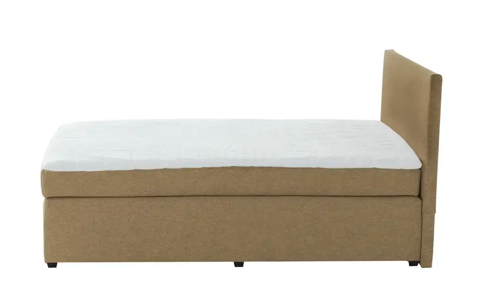 Boxspringbett Duke mit Matratze und Topper, H3, Profilansicht