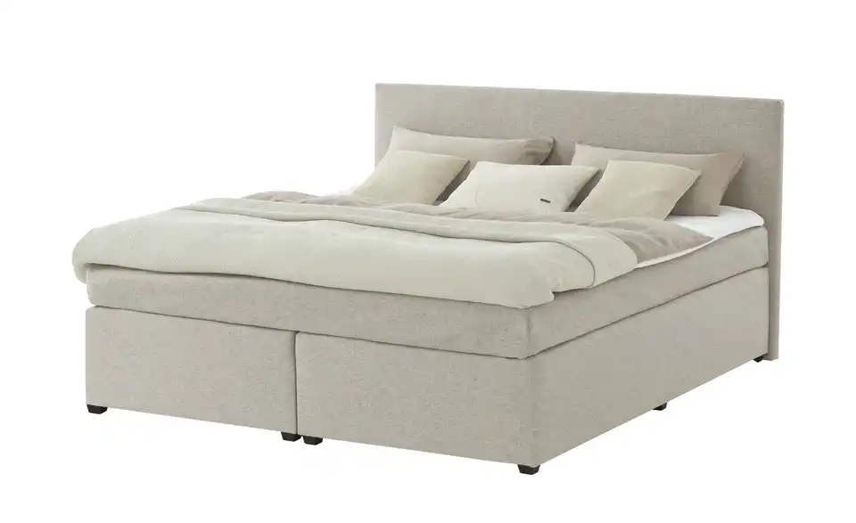 Boxspringbett mit Matratze und Topper, H3 Duke