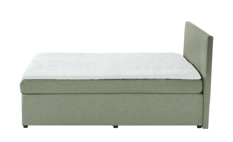 Boxspringbett Duke mit Matratze und Topper, H3, Profilansicht