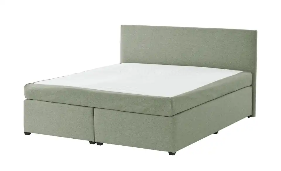 Boxspringbett Duke mit Matratze und Topper, H3, Perspektive