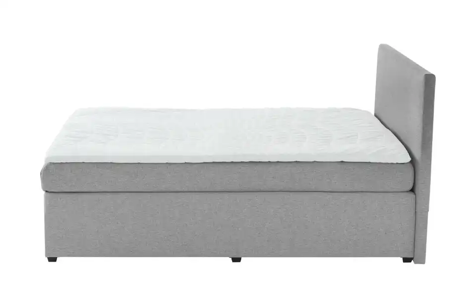 Boxspringbett Duke mit Matratze und Topper, H3, Profilansicht