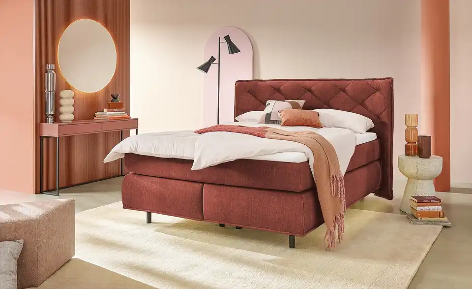 pop Boxspringbett Babylon, in Wohnsituation