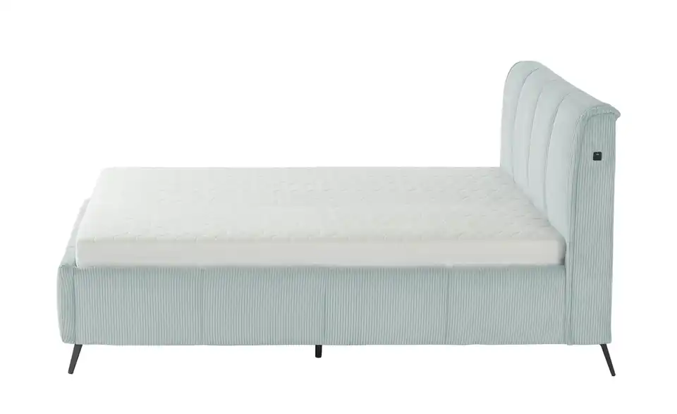 pop Polsterbett Pamela mit Bettkasten, Profilansicht