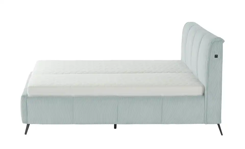 pop Polsterbett Pamela mit Bettkasten, Profilansicht