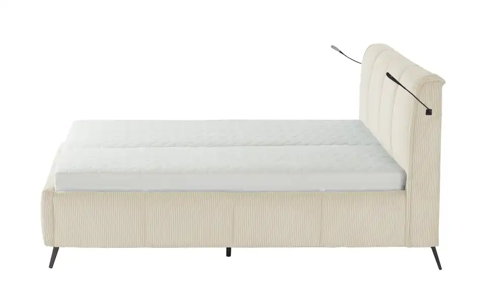 pop Polsterbett Pamela mit Bettkasten, Profilansicht