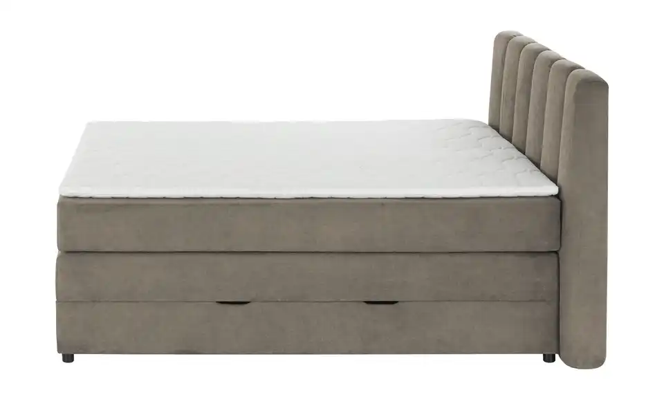 Boxspringbett Claire mit Bettkasten, Profilansicht